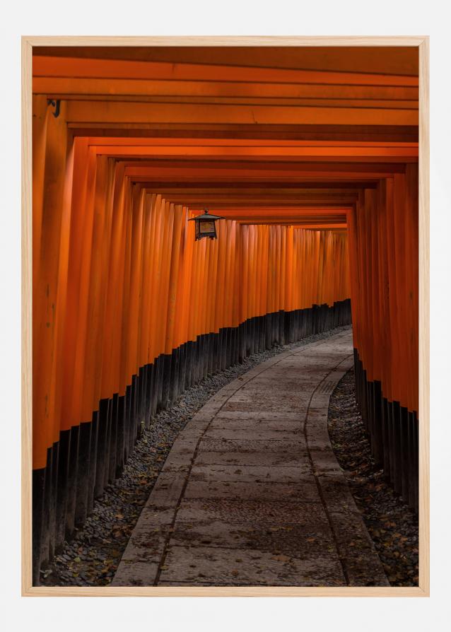 Orange tunnel Juliste