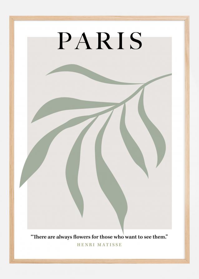 Henri Matisse - Paris Art Green Juliste