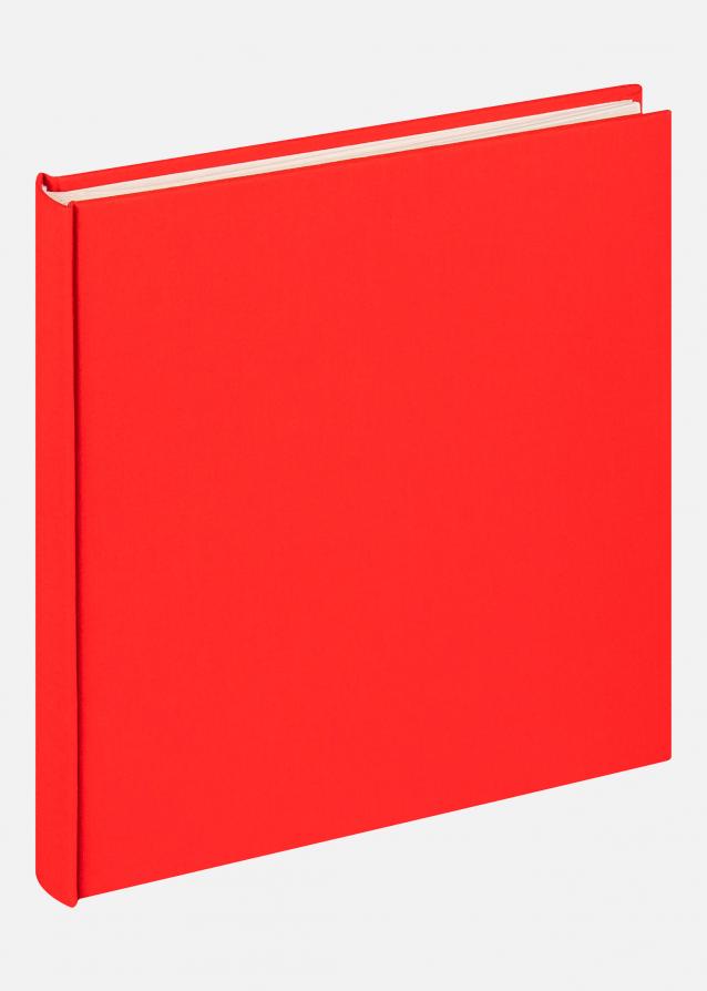 Cloth Albumi Punainen - 22,5x24 cm (40 Valkoista sivua / 20 lehteä)