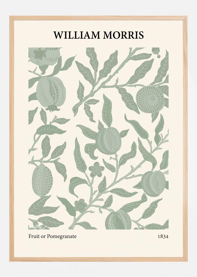William Morris - Fruit or Pomegranate 2 Juliste