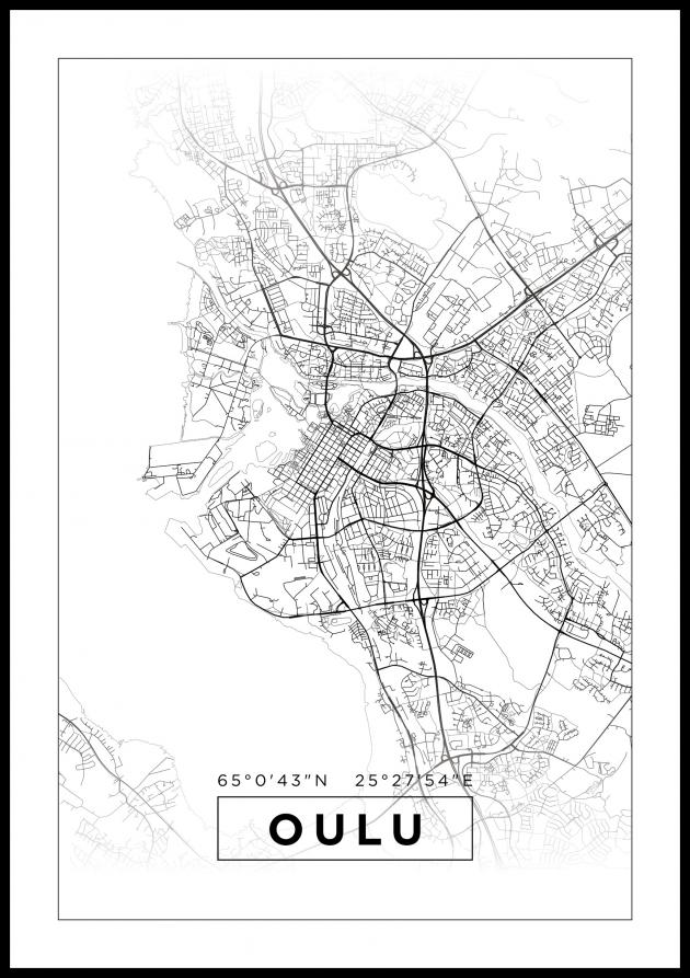 Kartta- & kaupunkijulisteet | Maailmankartta 