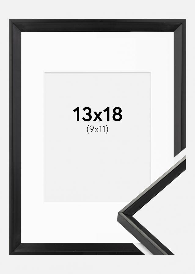 Kehys Desire Musta 13x18 cm - Passepartout Valkoinen 10x12 cm