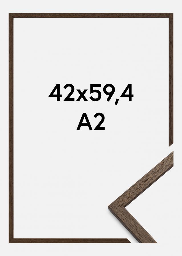 Kehys Edsbyn Akryylilasi Saksanpähkinä 42x59,4 cm (A2)
