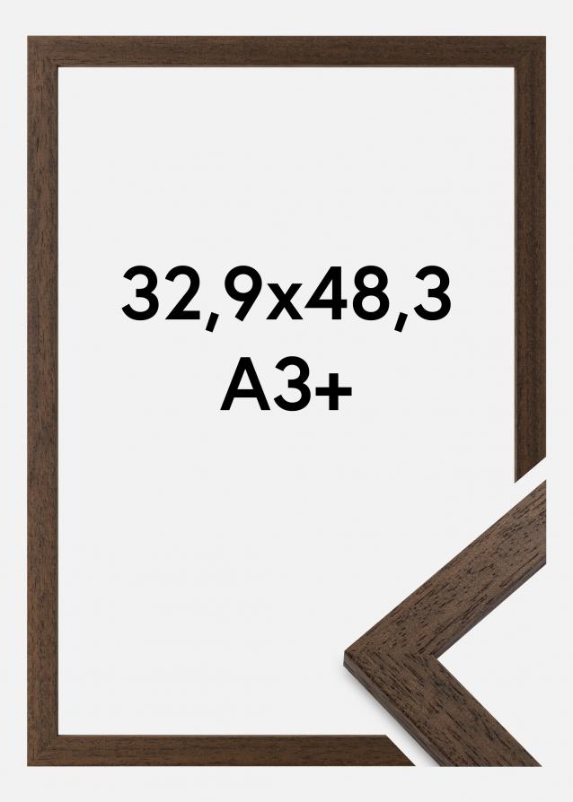 Kehys Brown Wood Akryylilasi 32,9x48,3 cm (A3+)