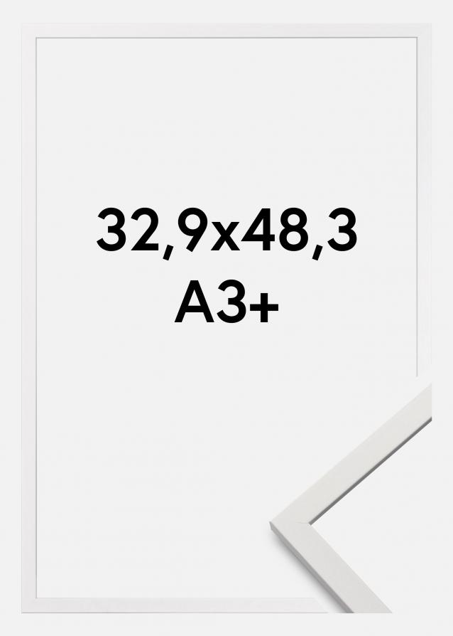 Kehys Edsbyn Akryylilasi Valkoinen 32,9x48,3 cm (A3+)