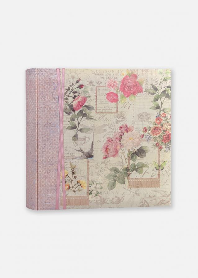 Ophelia Album Vaaleanpunainen - 32x32 cm (50 Valkoista sivua / 100 lehteä)