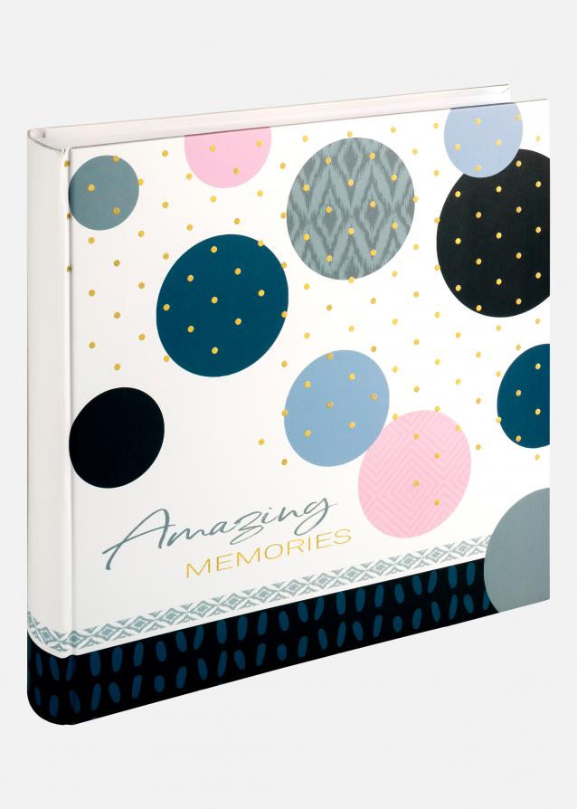 Amazing Memories Albumi Sininen - 28x29 cm (100 Valkoista sivua / 50 lehteä)