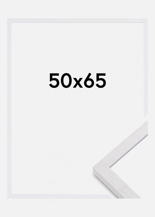 Valokuvakehys Glendale Matta heijastamaton lasi Valkoinen 50x65 cm