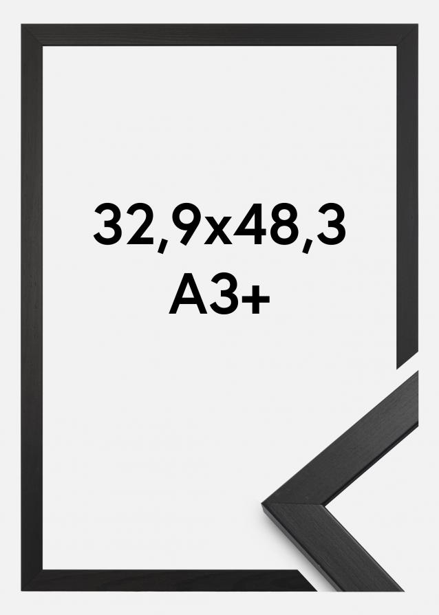 Kehys Stilren Akryylilasi Musta 32,9x48,3 cm (A3+)