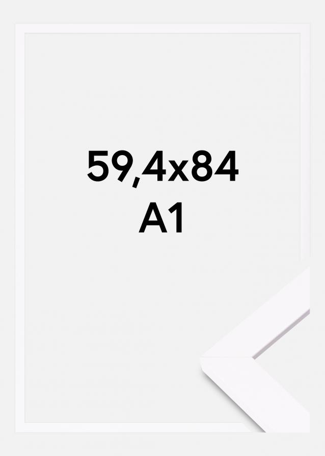 Kehys Deco Akryylilasi Valkoinen 59.4x84 cm (A1)