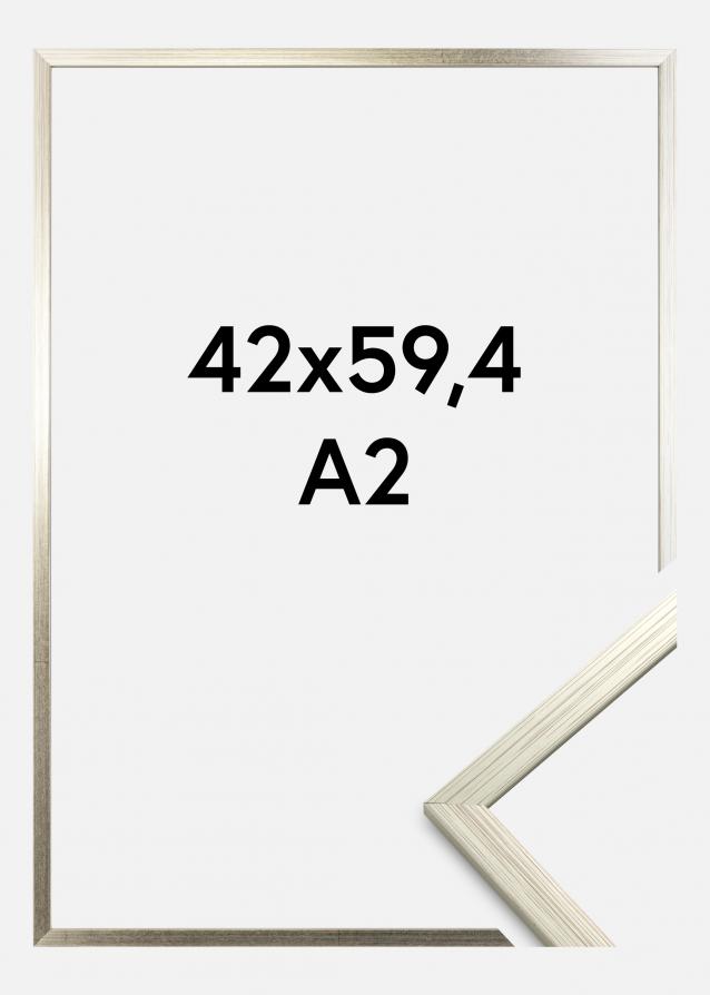 Kehys Edsbyn Akryylilasi Hopeanvärinen 42x59,4 cm (A2)