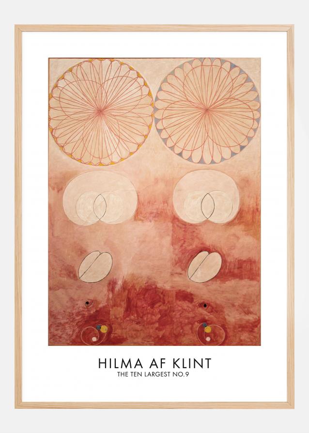Hilma af Klint - The Ten Largest No.9 Juliste