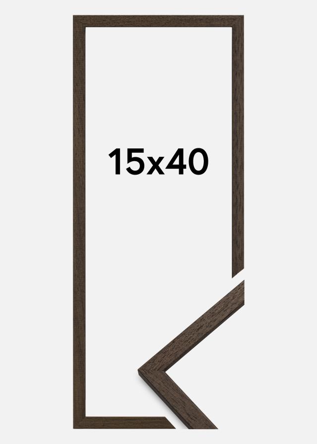 Kehys Edsbyn Akryylilasi Saksanpähkinä 15x40 cm