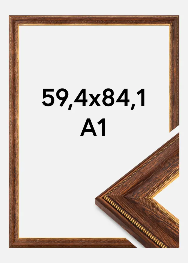 Kehys Fabriano Akryylilasi Ruskea 59,4x84,1 cm (A1)