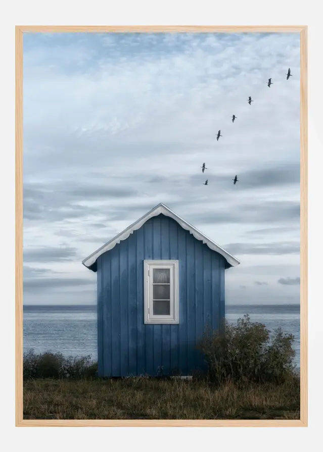 Beach hut Juliste