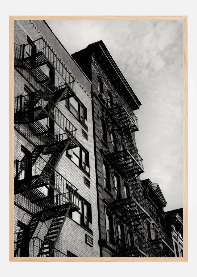 New York City Fire Escapes 05 Juliste