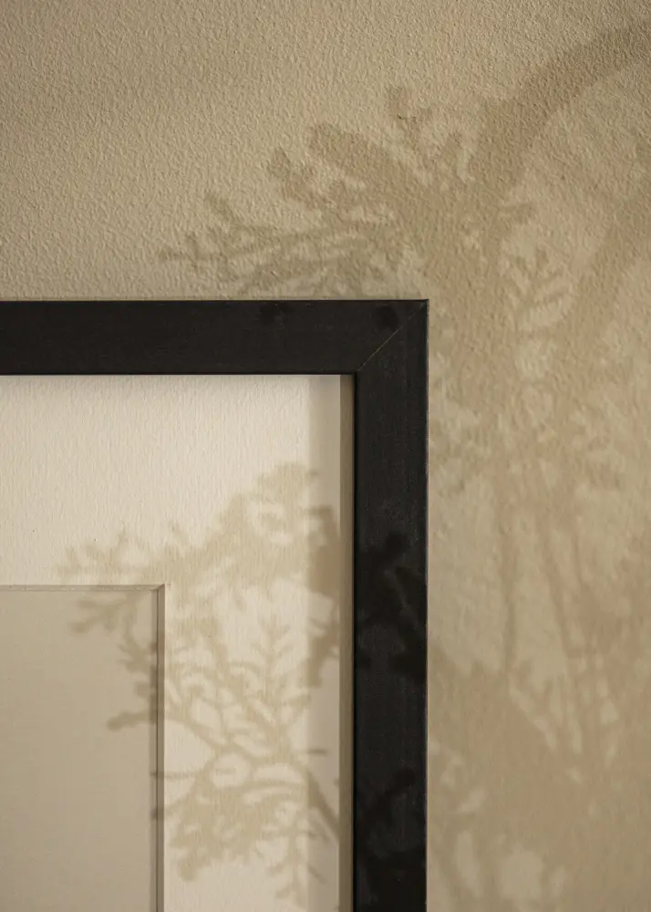 Kehys Selection Musta 65x85 cm - Passepartout Valkoista 55x75 cm