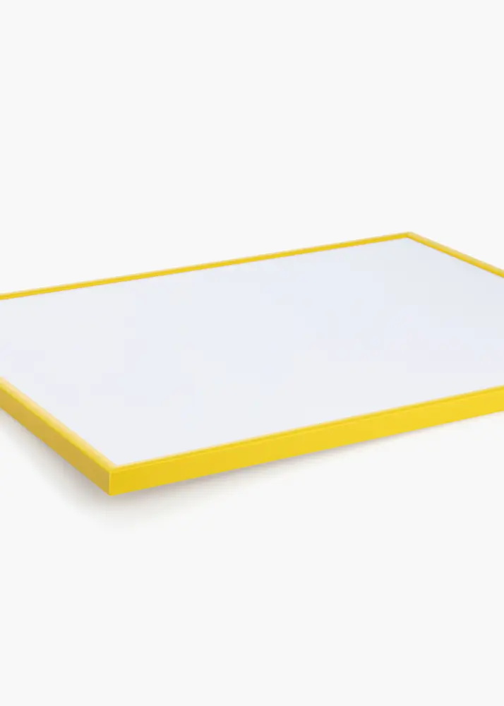 Kehys New Lifestyle Keltainen 40x50 cm - Passepartout Valkoista 30x40 cm