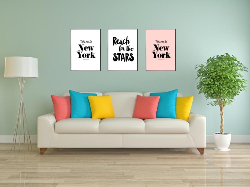 Take me to New York - Pink Juliste