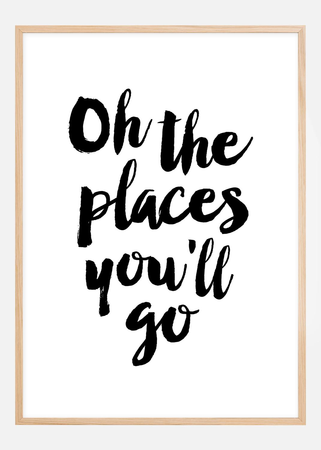 Product Image for Oh the places you'll go Juliste (30x40 cm)