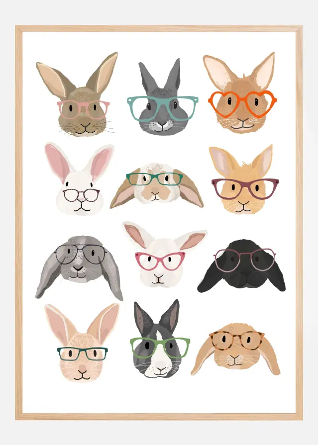 Rabbits Juliste