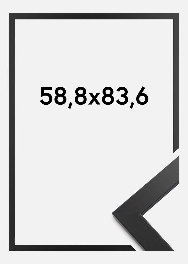 Kehys Black Wood Akryylilasi 58,8x83,6 cm