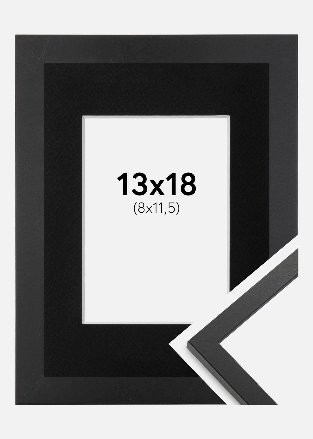 Product Image for Kehys Trendy Musta 13x18 cm - Passepartout Musta 9x12 cm