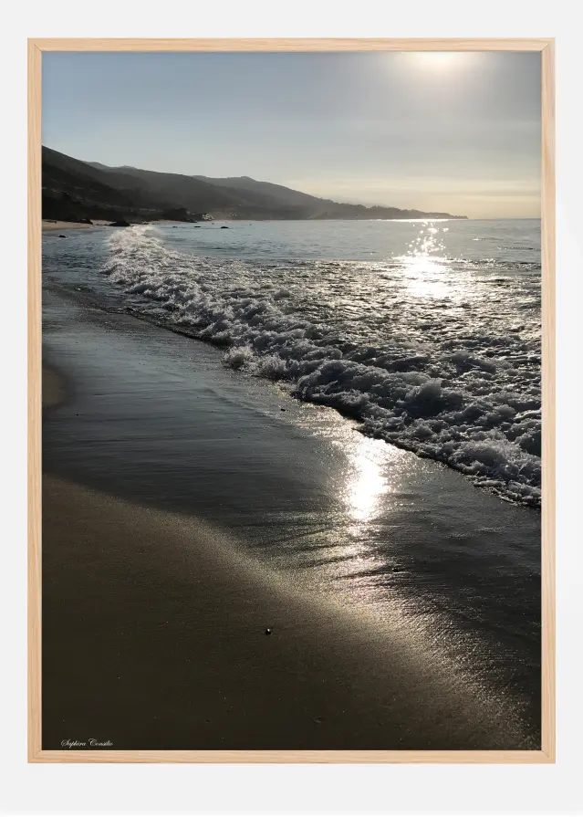 Malibu Beach View Juliste