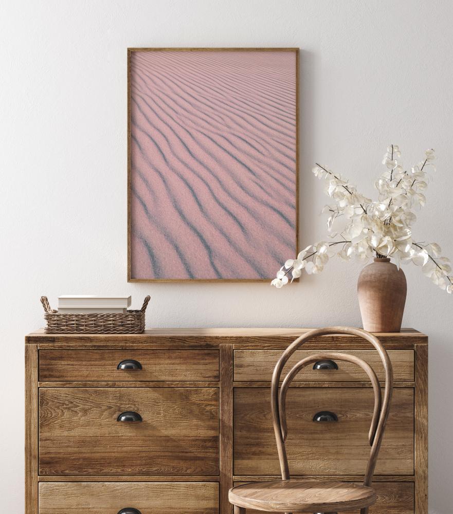 Pink Sandy Waves Juliste