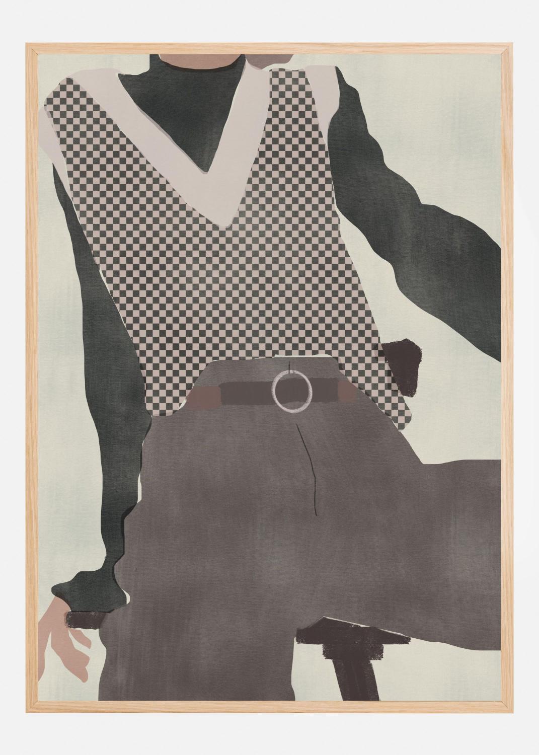 Product Image for Slender Figure Juliste (21x29.7 cm (A4))