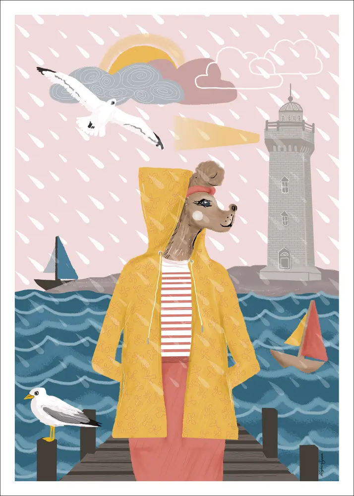 Summer rain Juliste