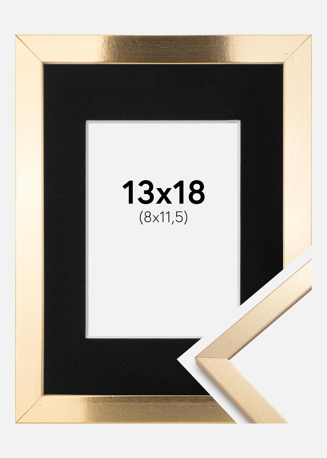 Product Image for Kehys Trendy Kulta 13x18 cm - Passepartout Musta 9x12 cm