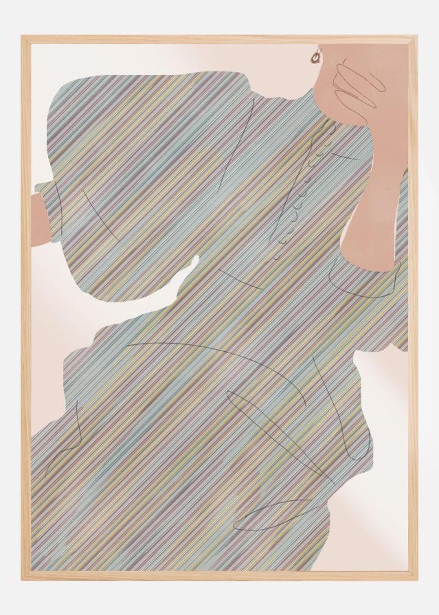Selfie In Stripe Juliste