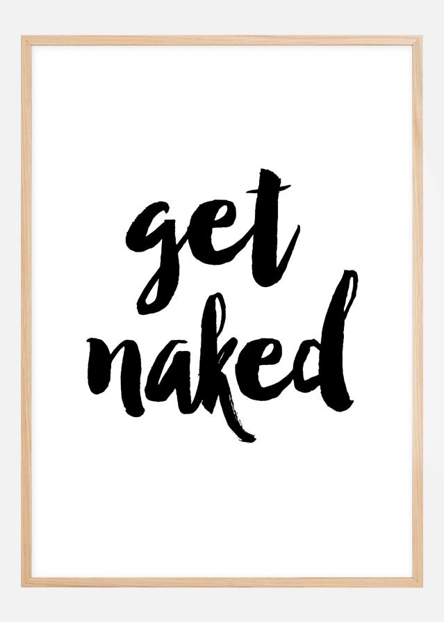 Get naked Juliste