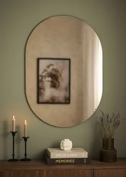 KAILA Peili Oval Dark Bronze 70x100 cm