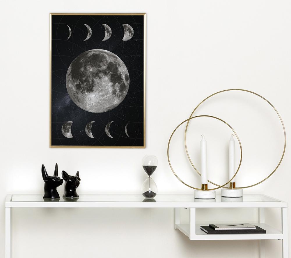 Moon Phases Juliste