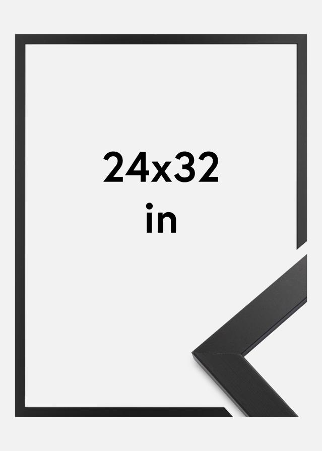 Kehys Black Wood Akryylilasi 24x32 inches (60,96x81,28 cm)