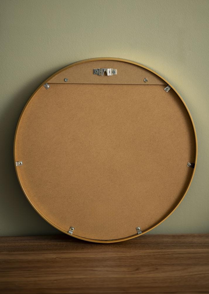 KAILA Round Mirror - Edge Gold 40 cm Ø