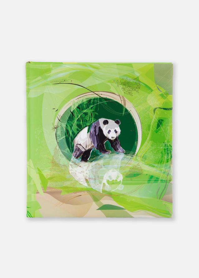 Panda Albumi Vihreä - 30x31 cm (60 Valkoista sivua / 30 lehteä)