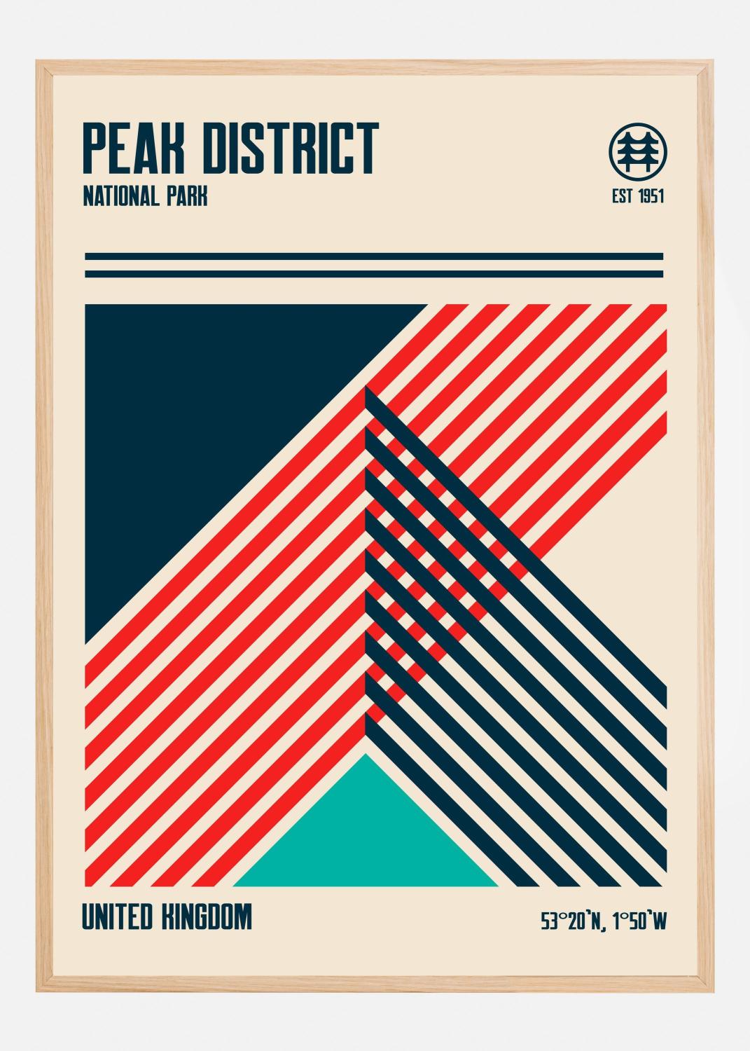 Product Image for Peak District National Park Travel Poster Juliste (21x29.7 cm (A4))