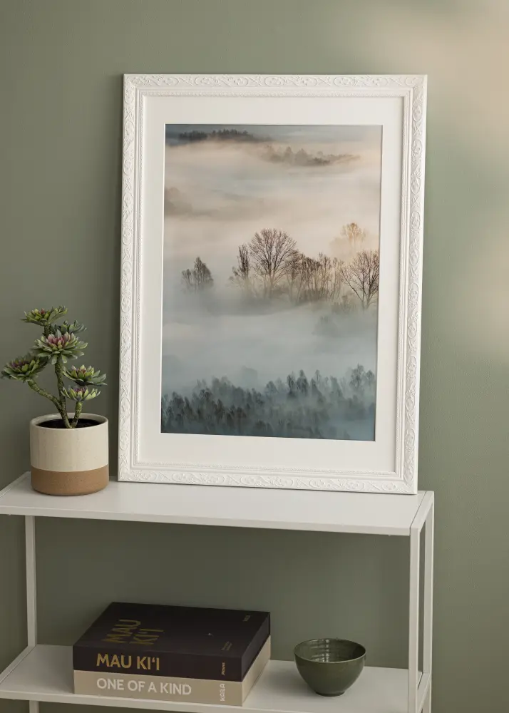 Kehys Barock Valkoinen 20x30 cm