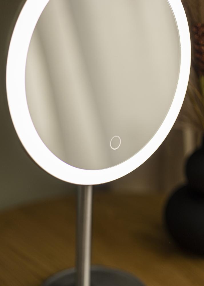 KAILA Meikkipeili Pillar LED Magnifying 20 cm Ø