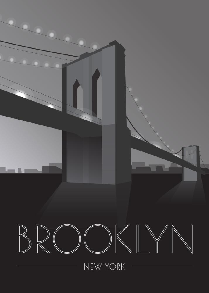 Brooklyn Bridge Juliste