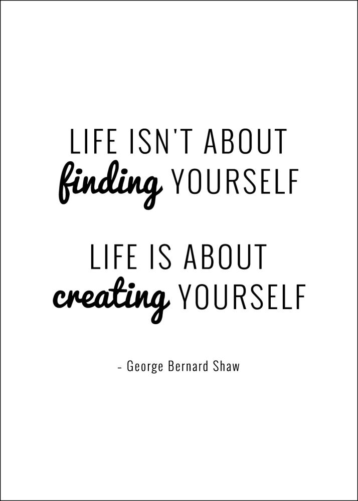 George Bernard Shaw Quote Juliste