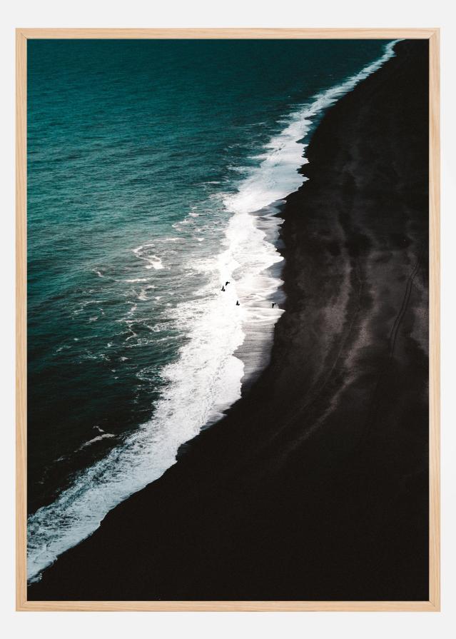 Black Beach Juliste