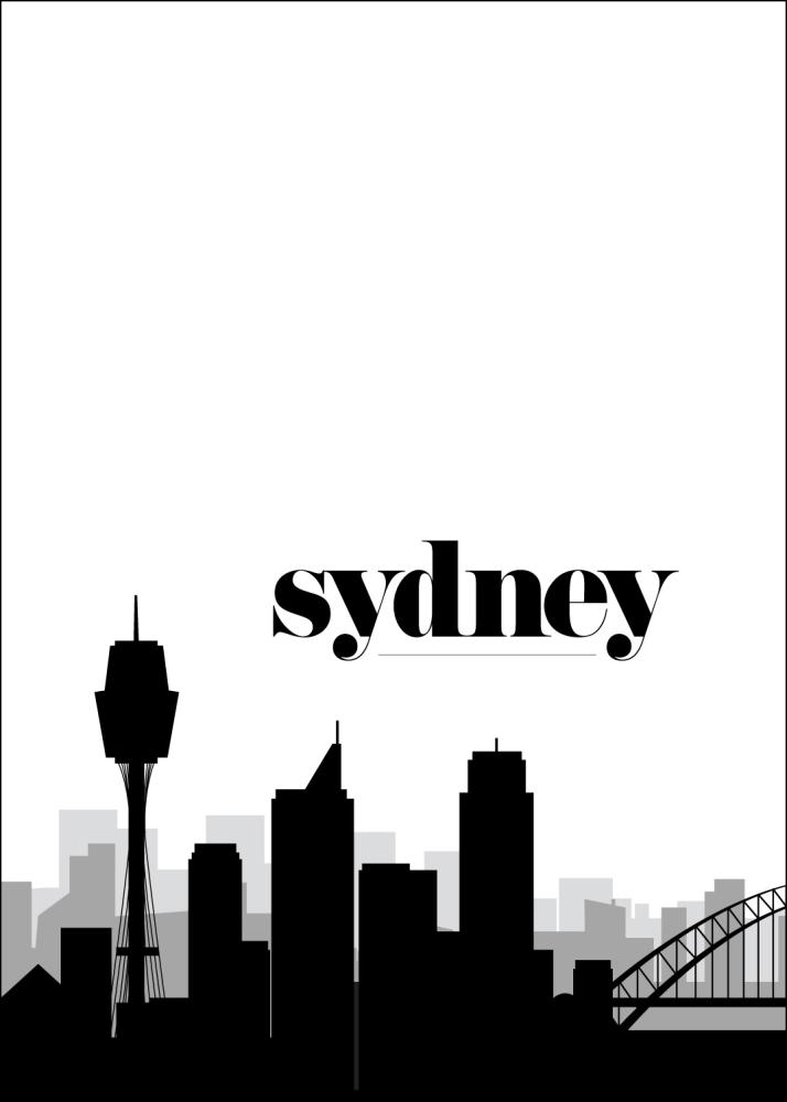 Sydney Skyline II Juliste