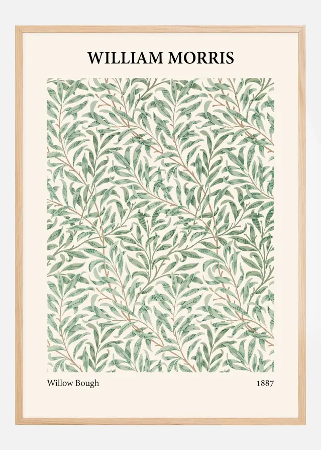 William Morris - Willow Bough Juliste