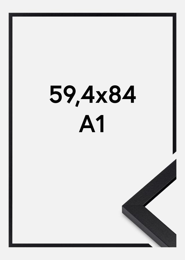 Kehys Modern Akryylilasi Musta 59.4x84 cm (A1)