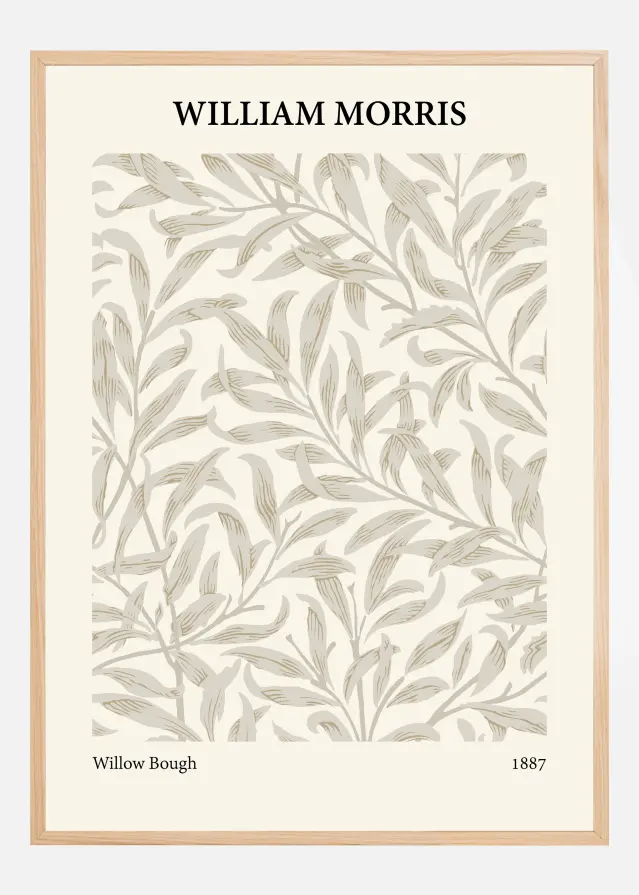 William Morris - Willow Bough 2 Juliste