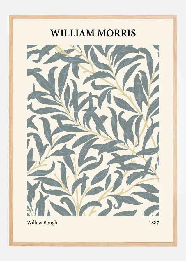 William Morris - Willow Bough 3 Juliste